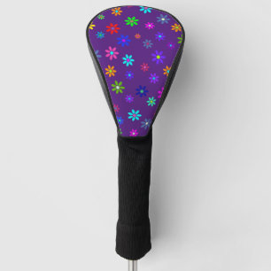 Funda Para Palo De Golf Ducha de alimentación de flores - patrón de color 