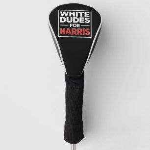 Funda Para Palo De Golf Dudes Blancas Para Kamala-Harris Para El President