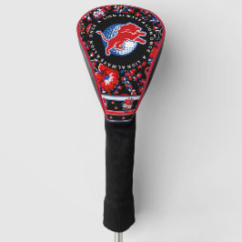 Funda Para Palo De Golf Durant Lions Golf - Floral rojo