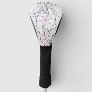 Funda Para Palo De Golf Dusky Pink Mauve Cherry Blossom 