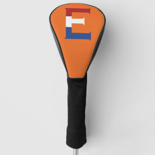 Funda Para Palo De Golf E Monograma sobrepuesto en la bandera de la LND en