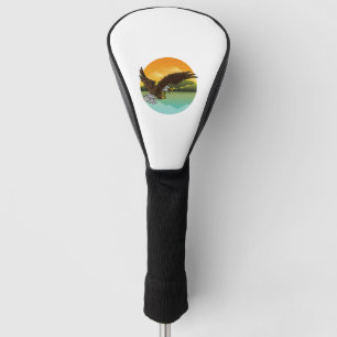 Funda Para Palo De Golf Eagle Falcon Bird Swooping Hawk Buzzard Raptor