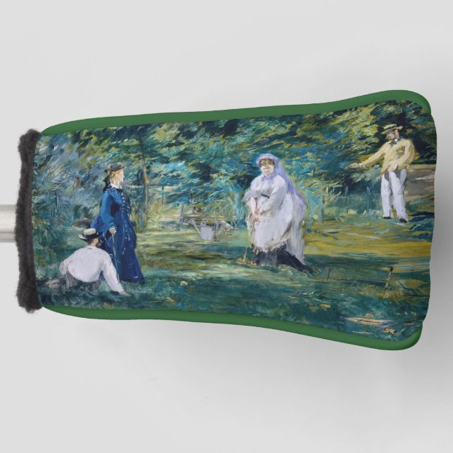 Funda Para Palo De Golf Edouard Manet - Un juego de croquet (Anverso)