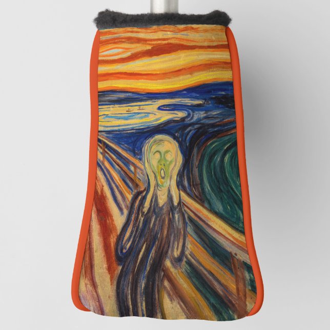 Funda Para Palo De Golf Edvard Munch - El Grito 1910 (Girar 90)