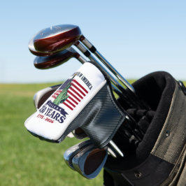Funda Para Palo De Golf EE. UU. Estatua de la Libertad 250 Años 1776-2026