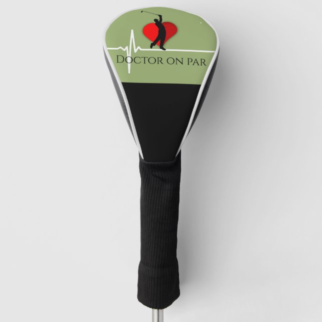 Funda Para Palo De Golf Ekg de golf Médica (Anverso)