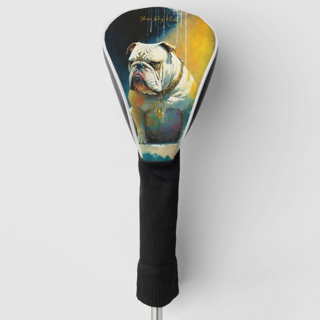 Funda Para Palo De Golf El Bulldog - Composición 002 (Anverso)