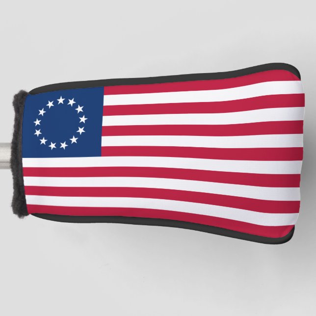 Funda Para Palo De Golf El círculo de las estrellas, la bandera estadounid (Anverso)