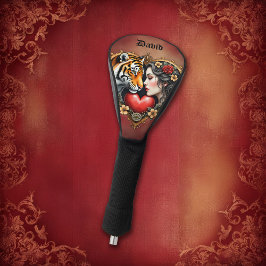 Funda Para Palo De Golf El corazón del desierto oculto,