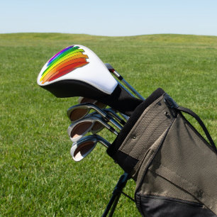 Funda Para Palo De Golf El corazón tridimensional escultural de SlipperyJo