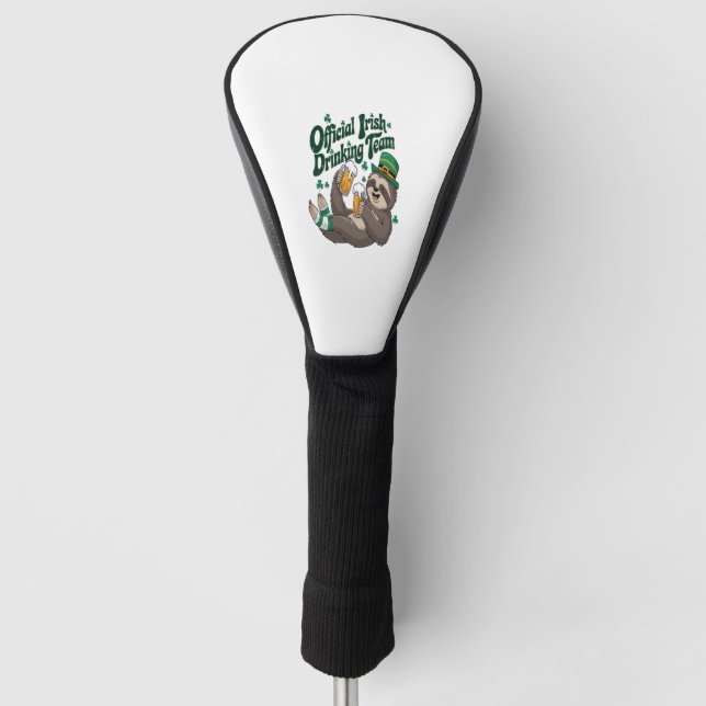 Funda Para Palo De Golf El Día de San Patricio (Anverso)