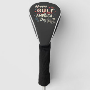Funda Para Palo De Golf El divertido patriótico del Golfo de Estados Unido