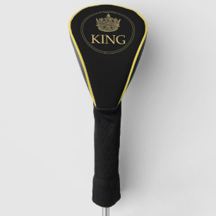 Funda Para Palo De Golf El emblema real del rey y la corona (nueva versión
