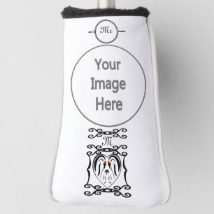 Funda Para Palo De Golf El emperador Penguin Forever Love Birds