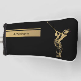 Funda Para Palo De Golf El golfista dorado