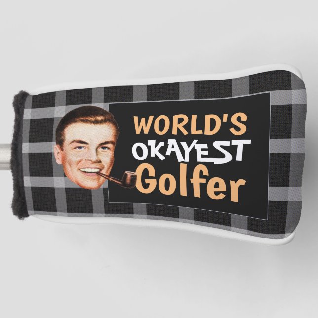 Funda Para Palo De Golf El Golfista más Okayer del mundo (Anverso)