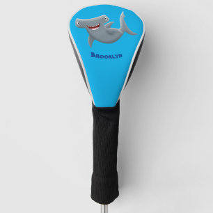 Funda Para Palo De Golf El gracioso tiburón martillo personalizado