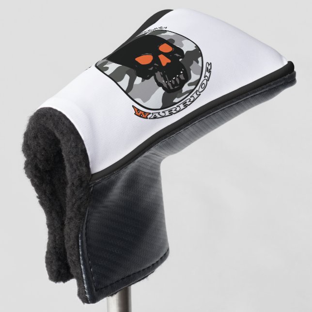 Funda Para Palo De Golf El guerrero del cráneo (Anverso 3/4)