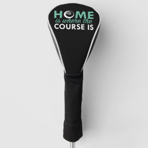 Funda Para Palo De Golf El hogar está donde está el campo