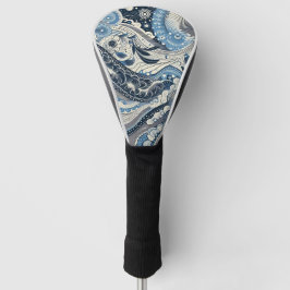 Funda Para Palo De Golf El Home Studio Indigo Bloom