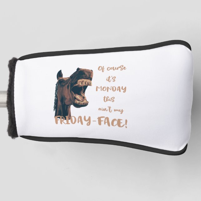 Funda Para Palo De Golf El lunes de los caballos (Anverso)