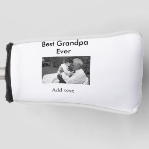 Funda Para Palo De Golf El mejor abuelo siempre agrega el nombre de la fot