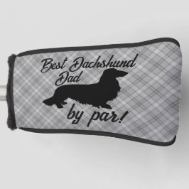 Funda Para Palo De Golf El mejor padre de Dachshund largo por la cubierta