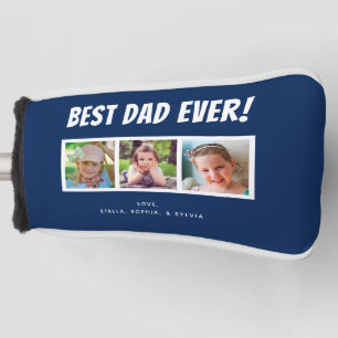 Funda Para Palo De Golf El mejor padre de la historia 3 fotos en la cubier
