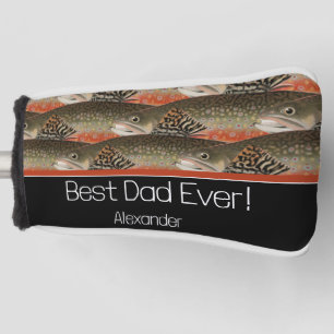 Funda Para Palo De Golf El mejor padre de la historia del pescador negro d