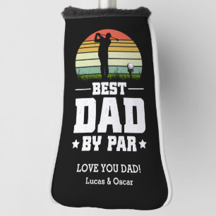 Funda Para Palo De Golf El Mejor Padre Del Día De Los Padres Retro