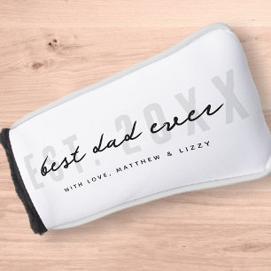 Funda Para Palo De Golf El mejor papá del día del padre atlético y moderno