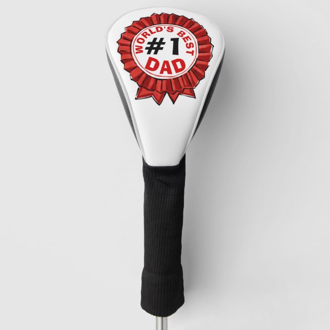 Funda Para Palo De Golf El mejor papá del mundo (Anverso)