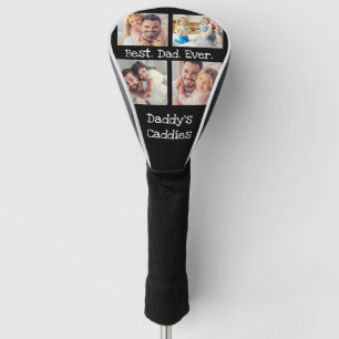 Funda Para Palo De Golf El mejor papá jamás 4 Collage de fotos Diversió