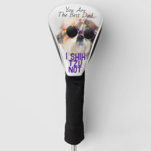 Funda Para Palo De Golf El mejor papá Shih Tzu No es una linda foto de per
