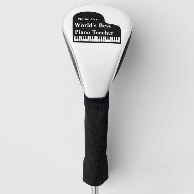 Funda Para Palo De Golf El mejor profesor de piano del mundo (Anverso)