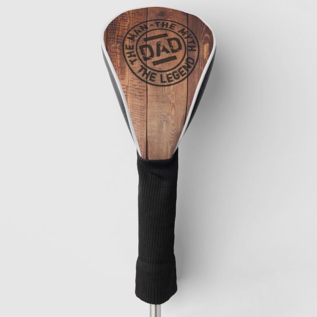 Funda Para Palo De Golf El Padre Rústico El Hombre Mito Leyenda La Pirogra (Anverso)