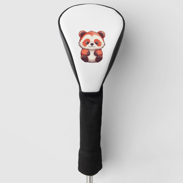 Funda Para Palo De Golf El Panda Rojo (Anverso)