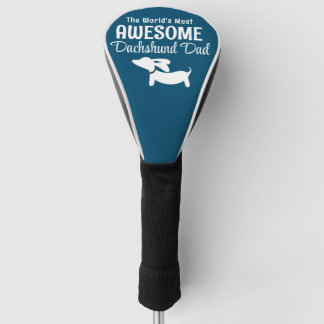 Funda Para Palo De Golf El papá de Dachshund más increíble del mundo amant
