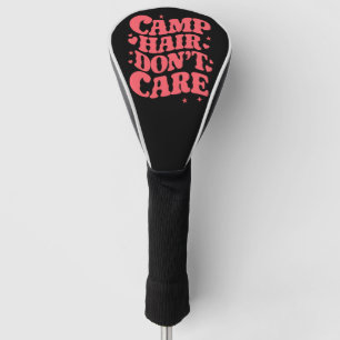 Funda Para Palo De Golf El pelo del campamento no le importa a los Chicas