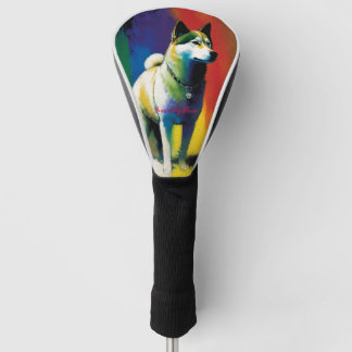 Funda Para Palo De Golf El perro Akita - Composición 009