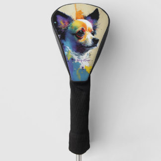 Funda Para Palo De Golf El perro de Chihuahua - Composición 002