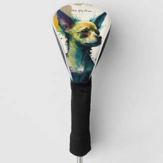 Funda Para Palo De Golf El perro de Chihuahua - Composición 004
