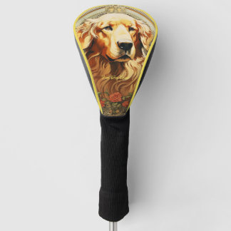Funda Para Palo De Golf El perro de los Golden Retriever 001 - Natalia Muc