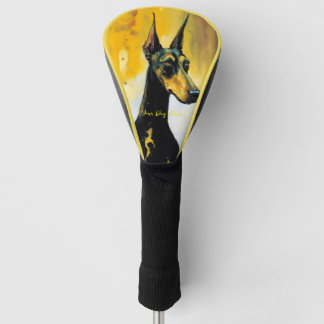 Funda Para Palo De Golf El perro doberman - Composición 003