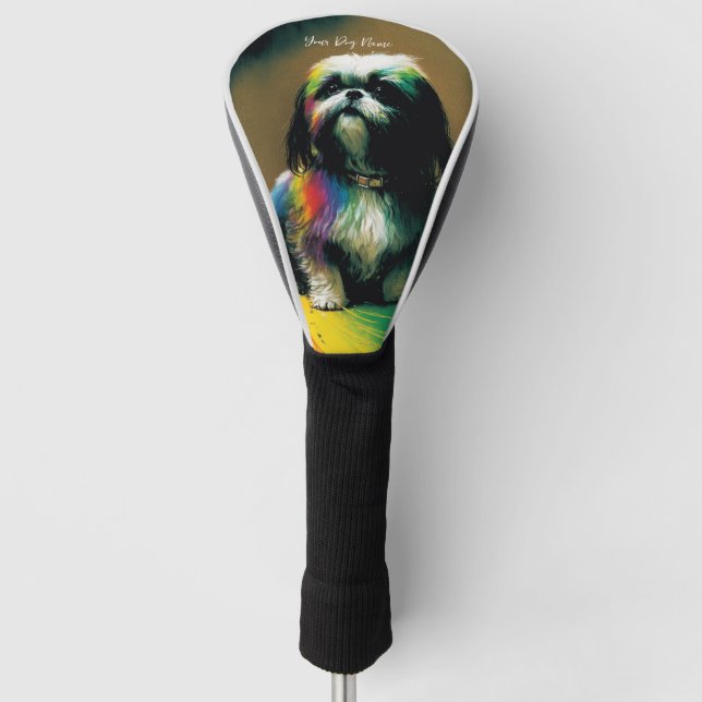 Funda Para Palo De Golf El perro shih tzu - Composición 003 (Anverso)