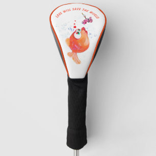 Funda Para Palo De Golf El Personalizado romántico de peces y gusanos div