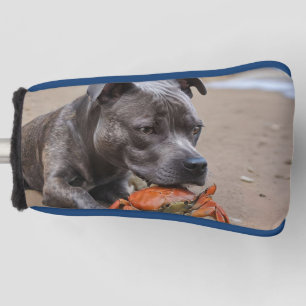 Funda Para Palo De Golf El Staffy Es Un Grupo De Amigos Con Un Cangrejo De