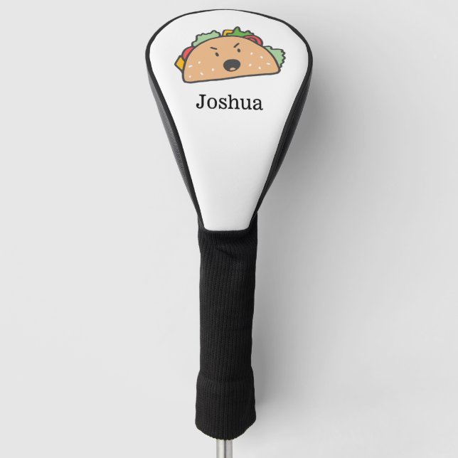 Funda Para Palo De Golf El taco enojado personalizado (Anverso)