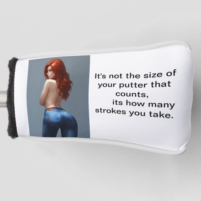 Funda Para Palo De Golf El Tamaño De Su Tirador (Anverso)