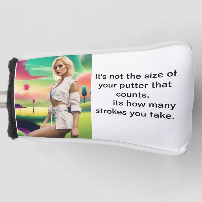 Funda Para Palo De Golf El Tamaño De Su Tirador (Anverso)